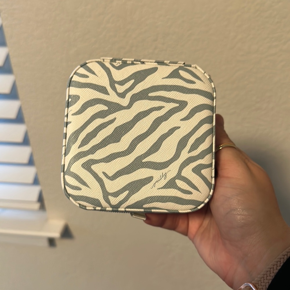 Travel jewelry case